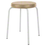 Gymnastikhocker Standard mit Komfort-Polster,  38 cm, Gestellfarbe wei
