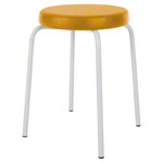 Gymnastikhocker Standard mit Komfort-Polster,  38 cm, Gestellfarbe wei