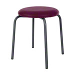 Gymnastikhocker Standard mit Polster, � 36 cm, Gestellfarbe anthrazit