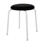 Gymnastikhocker Standard mit Polster, � 36 cm, Gestellfarbe wei�