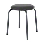 Gymnastikhocker Standard mit Polster,  38 cm, Gestellfarbe anthrazit