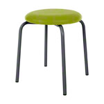Gymnastikhocker Standard mit Polster,  38 cm, Gestellfarbe anthrazit
