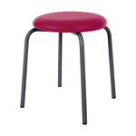 Gymnastikhocker Standard mit Polster,  38 cm, Gestellfarbe anthrazit