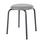 Gymnastikhocker Standard mit Polster,  38 cm, Gestellfarbe anthrazit
