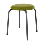 Gymnastikhocker Standard mit Polster,  38 cm, Gestellfarbe anthrazit