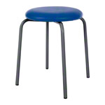 Gymnastikhocker Standard mit Polster,  38 cm, Gestellfarbe anthrazit
