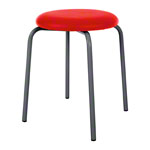 Gymnastikhocker Standard mit Polster,  38 cm, Gestellfarbe anthrazit