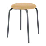 Gymnastikhocker Standard mit Polster,  38 cm, Gestellfarbe anthrazit
