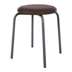 Gymnastikhocker Standard mit Polster,  38 cm, Gestellfarbe anthrazit