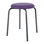 Gymnastikhocker Standard mit Polster,  38 cm, Gestellfarbe anthrazit