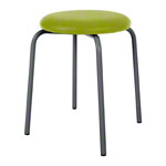 Gymnastikhocker Standard mit Polster,  38 cm, Gestellfarbe anthrazit