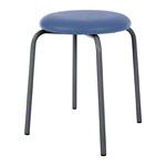 Gymnastikhocker Standard mit Polster,  38 cm, Gestellfarbe anthrazit