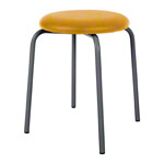 Gymnastikhocker Standard mit Polster,  38 cm, Gestellfarbe anthrazit