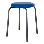 Gymnastikhocker Standard mit Polster,  38 cm, Gestellfarbe anthrazit