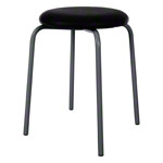 Gymnastikhocker Standard mit Polster,  38 cm, Gestellfarbe anthrazit