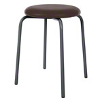 Gymnastikhocker Standard mit Polster,  38 cm, Gestellfarbe anthrazit