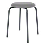Gymnastikhocker Standard mit Polster,  38 cm, Gestellfarbe anthrazit