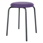 Gymnastikhocker Standard mit Polster,  38 cm, Gestellfarbe anthrazit