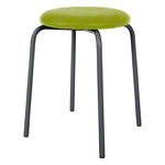Gymnastikhocker Standard mit Polster,  38 cm, Gestellfarbe anthrazit
