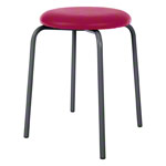 Gymnastikhocker Standard mit Polster,  38 cm, Gestellfarbe anthrazit
