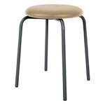Gymnastikhocker Standard mit Polster,  38 cm, Gestellfarbe anthrazit