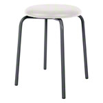 Gymnastikhocker Standard mit Polster,  38 cm, Gestellfarbe anthrazit