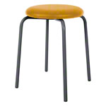 Gymnastikhocker Standard mit Polster,  38 cm, Gestellfarbe anthrazit
