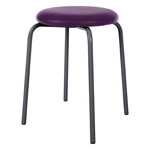 Gymnastikhocker Standard mit Polster,  38 cm, Gestellfarbe anthrazit