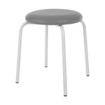 Gymnastikhocker Standard mit Polster, 38 cm, Gestellfarbe wei