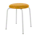 Gymnastikhocker Standard mit Polster, 38 cm, Gestellfarbe wei