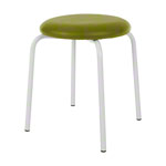 Gymnastikhocker Standard mit Polster, 38 cm, Gestellfarbe wei
