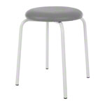 Gymnastikhocker Standard mit Polster, 38 cm, Gestellfarbe wei
