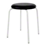 Gymnastikhocker Standard mit Polster, 38 cm, Gestellfarbe wei