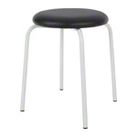 Gymnastikhocker Standard mit Polster, 38 cm, Gestellfarbe wei