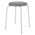 Gymnastikhocker Standard mit Polster, 38 cm, Gestellfarbe wei