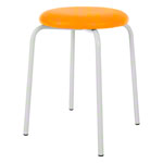 Gymnastikhocker Standard mit Polster, 38 cm, Gestellfarbe wei