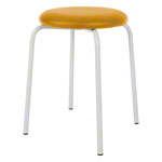Gymnastikhocker Standard mit Polster, 38 cm, Gestellfarbe wei