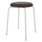 Gymnastikhocker Standard mit Polster, 38 cm, Gestellfarbe wei