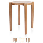 Gymnastikhocker aus Holz, Ø 32 cm