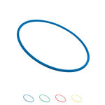 Produktbild: Gymnastikreifen aus Kunststoff, ø 70 cm, 316 g