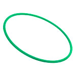 Gymnastikreifen aus Kunststoff,  80 cm, 388 g