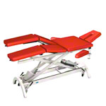 HWK Therapieliege Impuls Lymph/Manu Akku, mit 3-tlg. Kopft. 195x65x50-96 cm
