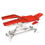 HWK Therapieliege Impuls Lymph/Manu Electric, mit 3-tlg. Kopft. 195x65x50-96 cm