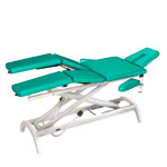 HWK Therapieliege Impuls Lymph/Manu Hydraulik,mit 3-tlg Kopft. 195x65x50-96 cm