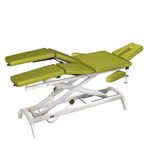 HWK Therapieliege Impuls Lymph/Manu Hydraulik,mit 3-tlg Kopft. 195x65x50-96 cm
