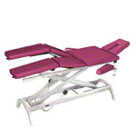 HWK Therapieliege Impuls Lymph/Manu Hydraulik,mit 3-tlg Kopft. 195x65x50-96 cm