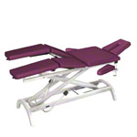 HWK Therapieliege Impuls Lymph/Manu Hydraulik,mit 3-tlg Kopft. 195x65x50-96 cm