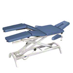 HWK Therapieliege Impuls Lymph/Manu Hydraulik,mit 3-tlg Kopft. 195x65x50-96 cm