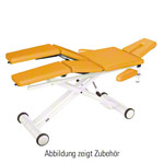 HWK Therapieliege Solid Lymph/Manu Hydraulik mit 3-tlg. Kopfteil, LxBxH 195x65x46-89 cm