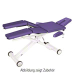 HWK Therapieliege Solid Lymph/Manu Hydraulik mit 3-tlg. Kopfteil, LxBxH 195x65x46-89 cm
